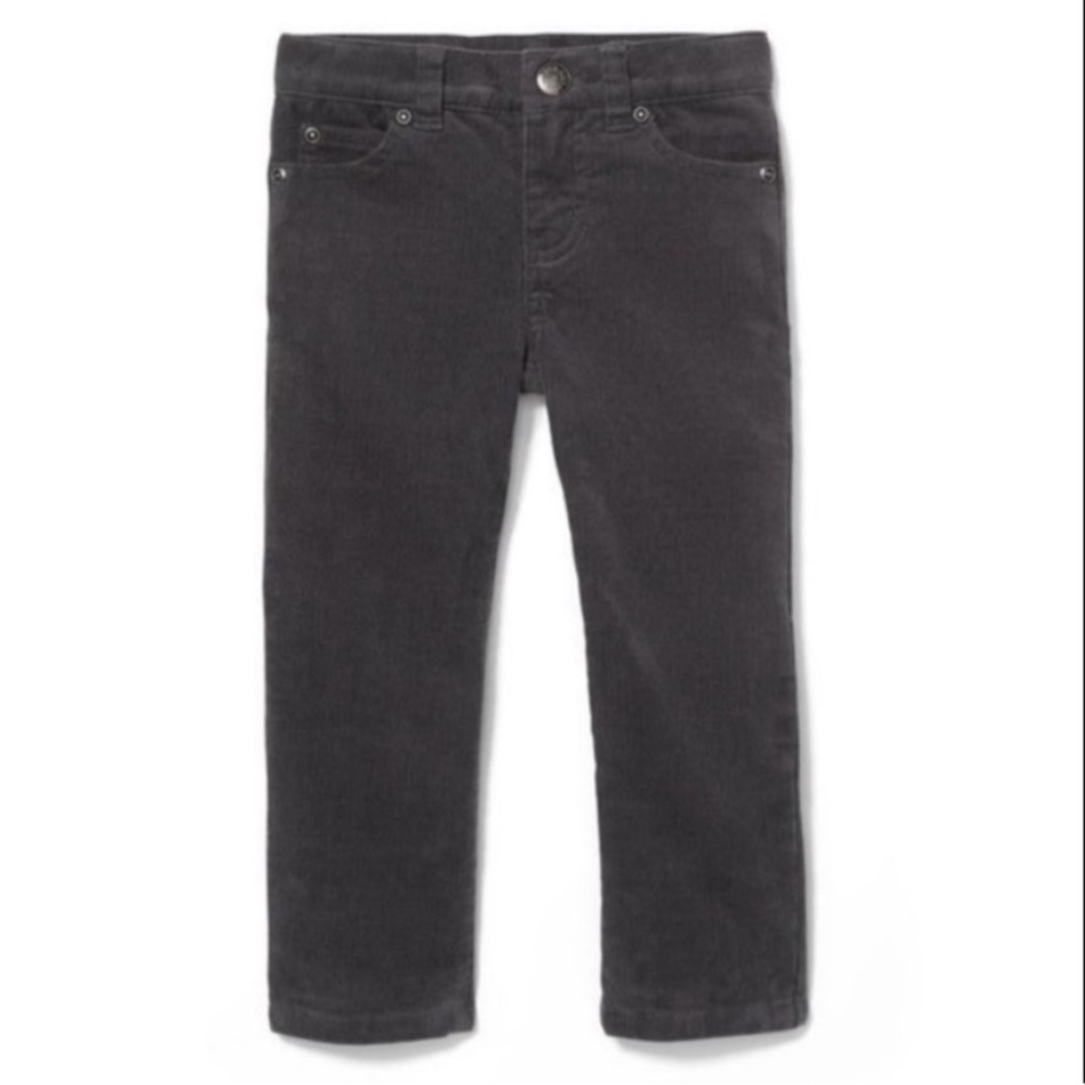 Janie and Jack Gray Corduroy Pants